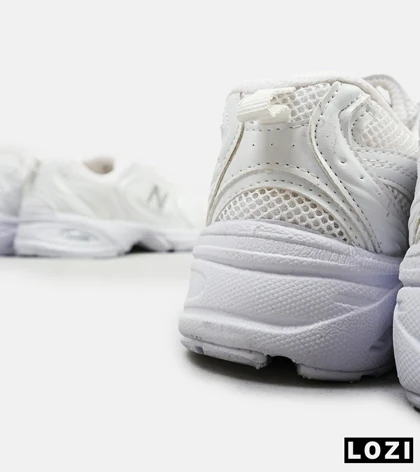 کفش کتانی مردانه و زنانه سفید نیوبالانس 530 مدل 3145