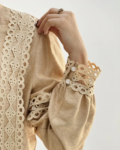 شومیز کراپ مجلسی کتی زنانه/آراسز