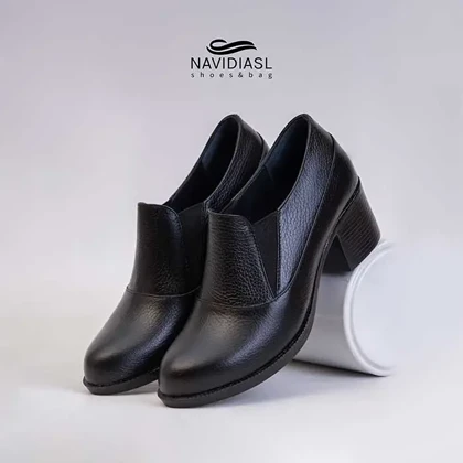 کفش تمام چرم زنانه اداری و روزانه کد 4010001