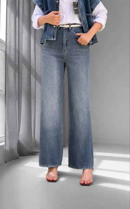 شلوار رگولار جکپات آبی