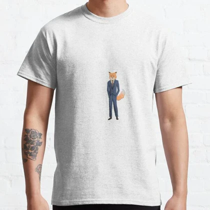 تیشرت fantastic fox | تیشرت آقای روباه شگفت‌انگیز طرح Mr Fox Classic کد 116158