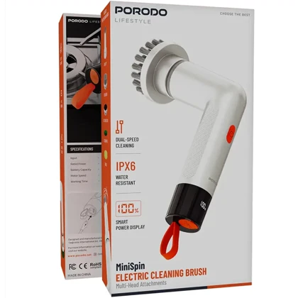 فرچه شستشوی شارژی پورودو Porodo اصل مدل PDS3CBWH