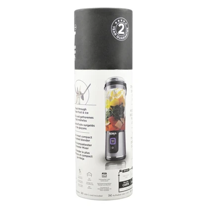 مخلوط کن شارژی نینجا شش تیغه مدل BC151 ظرفیت 0.47 لیتر