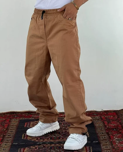 شلوار کتان بگ