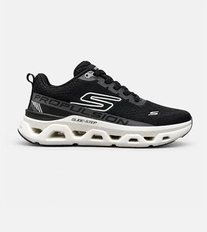 کتانی مشکی اسکیچرز Glide-Step مدل 9636 اسپرت و راحت