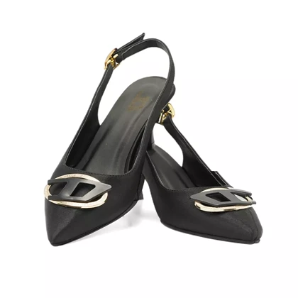 کفش مجلسی زنانه پاشنه‌دار 5 سانت مدل 400948 _ sandal valentino