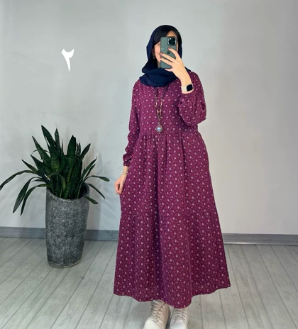 پیراهن مانتویی نرمینه 2