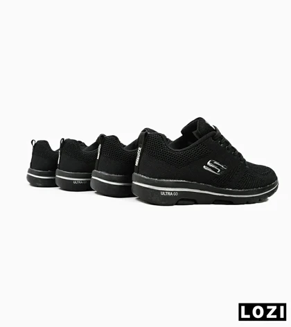 کفش کتانی طبی ورزشی مشکی SKECHERS ULTRA GO