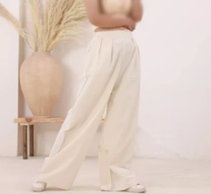 شلوار بگ لینن کد 30115
