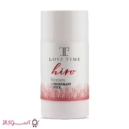 استیک دئودورانت زنانه لاو تایم مدل hiro هیرو حجم 75 میل
