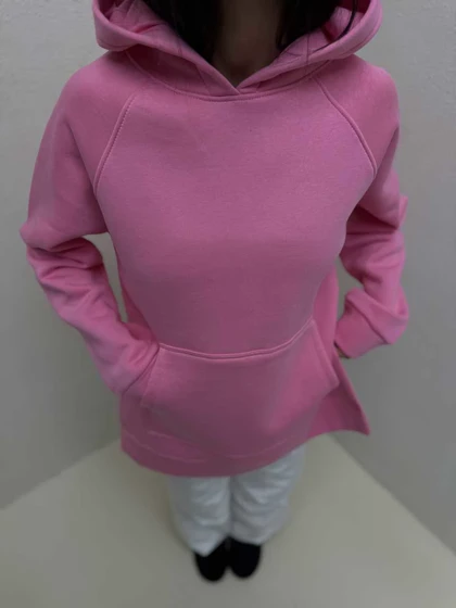 هودی ساده چاک‌دار