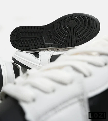 کفش کتانی مردانه سفید مشکی NIKE SB dunk Low Pro