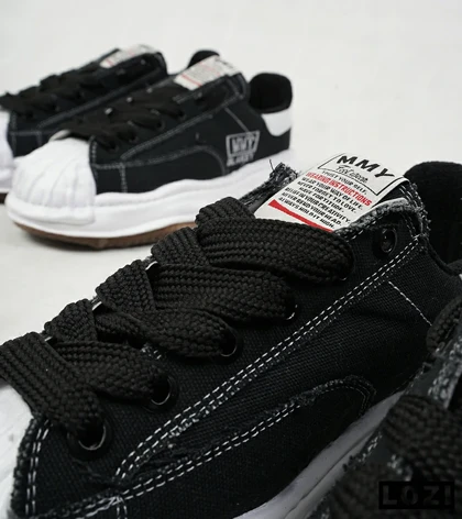کفش کتانی مردانه مشکی BLAKEY LOW SNEAKER