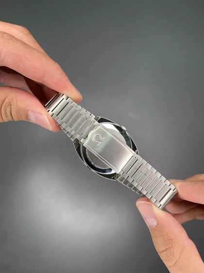 ساعت مچی امگا سیمستر نوستالژی سیلور صفحه صورتی Omega Seamaster