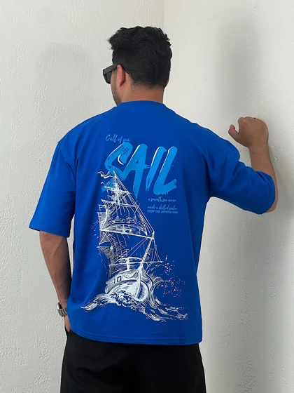 تیشرت مردانه چاپ پفکی call2