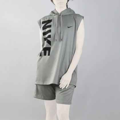 ست رکابی و شلوارک اسپرت نایک مدل HS-Dri Fit-A09 طوسی روشن