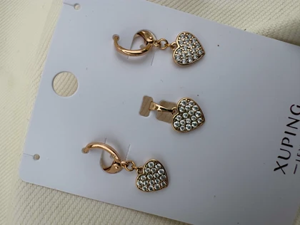 نیم ست قلب ژوپینگ قفل کلیپسی بدون زنجیر