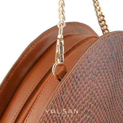 کیف دوشی زنانه چرم یلسان مدل منیل کد 153-MRV