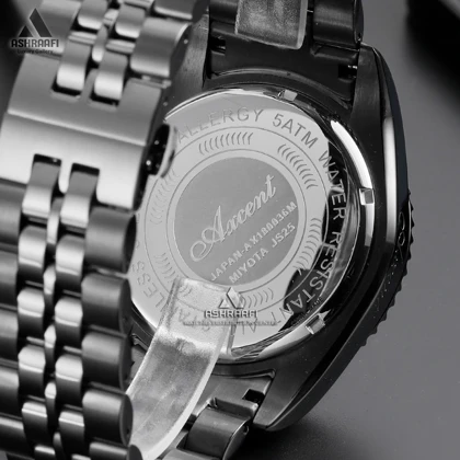 ساعت اکسنت مشکی Axcent AX180036G