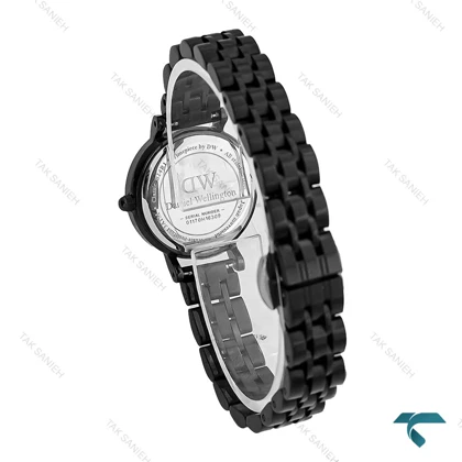 ساعت دنیل ولینگتون گرد مینی زنانه مشکی DW-7332-L