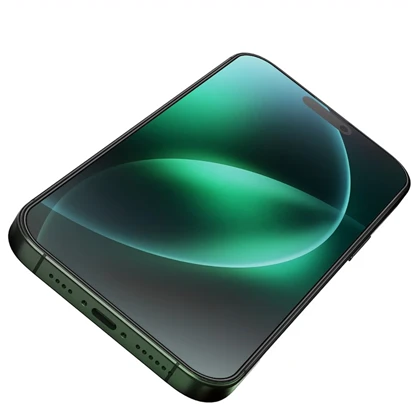 گلس 3 بعدی گوشی آیفون 16 پرومکس گرین GN3DSIL16PMCL