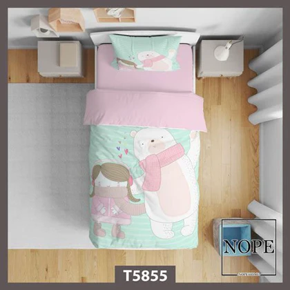 روتختی کودک طرح بچگانه خرس مدل T5855