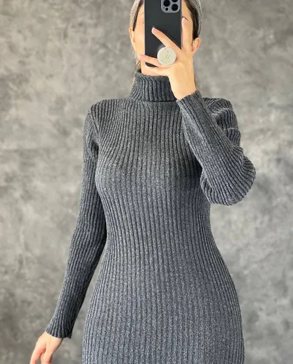 پیراهن بافت بغل چاک