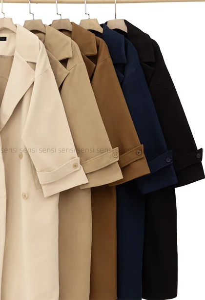 پالتو فوتر جیر آستر دار کد1004955