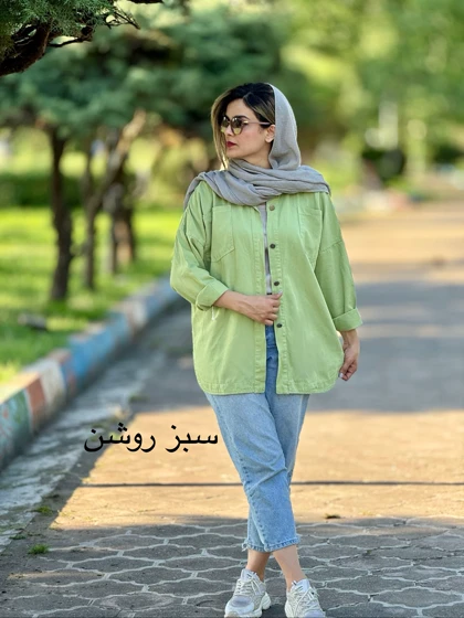 مانتو کتان غزل