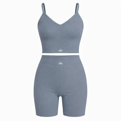 ست نیم‌تنه شورتک طرح alo