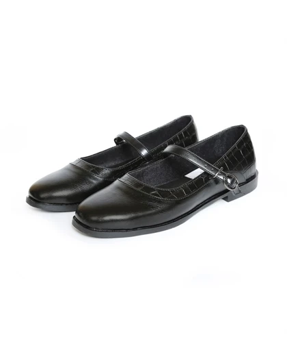 کفش عروسکی پاشنه 3 سانت R.O 1329