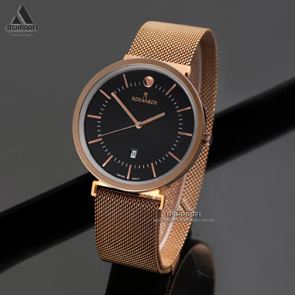 ساعت رومانسون بند حصیری Romanson 17110