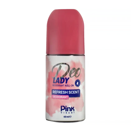 مام رول ویژه Duo Lady Pink پینک ویژوال حجم 60 میلی لیتر - رایحه بامبو آلوئه ورا