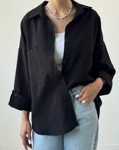 شومیز  آستین برش یارا   کد 500431