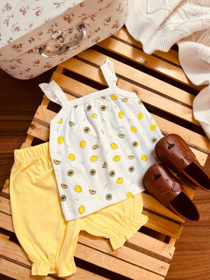 تاپ و شورتک بچگانه لیمو