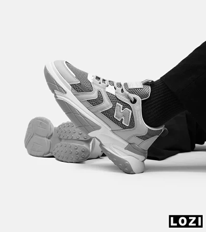 کفش کتانی مردانه و زنانه طوسی خاکستری NEW BALANCE smith xvision v2