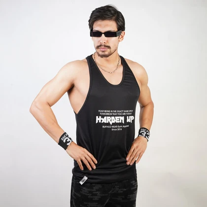 رکابی قهرمانی بدنسازی بوفالو مشکی