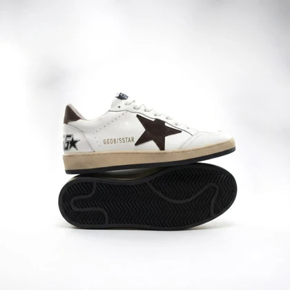 کفش کتانی ونس مدل Golden Goose سفید شکلاتی کد 295804