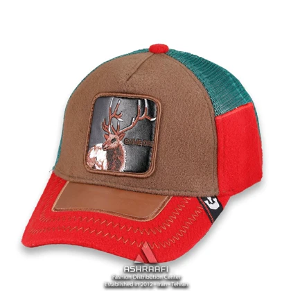 کلاه گورین طرح گوزن Trucker Cap HA39