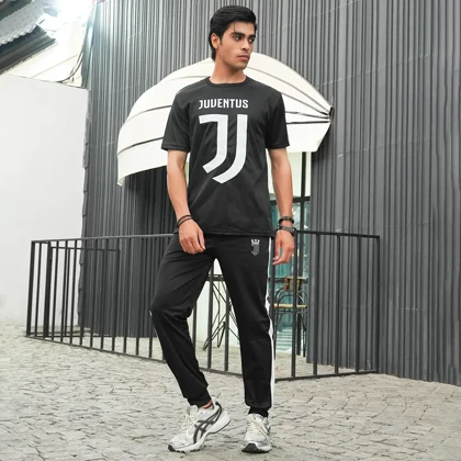 ست تیشرت شلوار مردانه یوونتوس مدل Aria