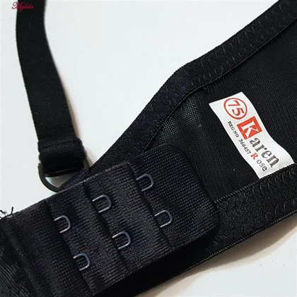 ست شورت و سوتین زنانه مدل فنردار مشکی کارنا رز کد 5167-5007
