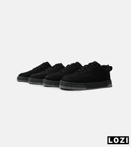 کفش کتانی مردانه مشکی PULL & BEAR