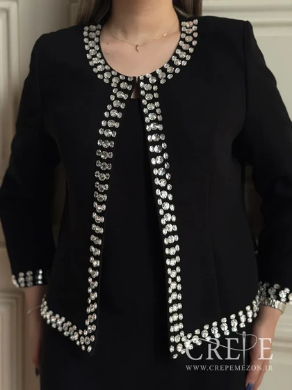 کت سارافون حاشیه نگینی