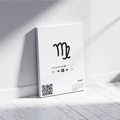 تابلو نماد ماه تولد شهریور به صورت سفارشی