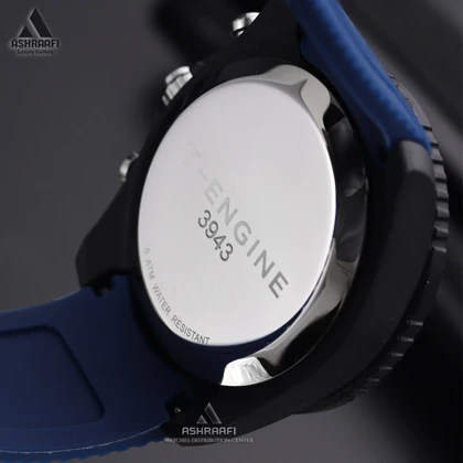 ساعت مردانه تی انجین T-Engine Drum Chrono 3943-BKW