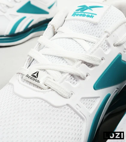 کفش کتانی ورزشی ریباک سفید سبزدریایی Reebok Fusium Run