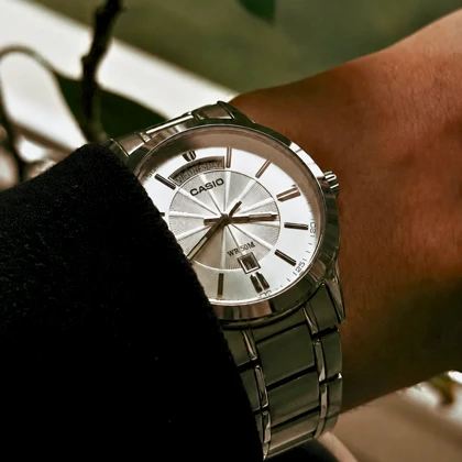 ساعت مچی مردانه کاسیو Casio مدل MTP-1381D-7AV با بند استیل