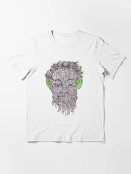 تیشرت طرح کارآگاه حقیقی | Green Eared Spaghetti Monster کد 244519