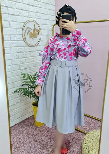 شومیز سرشانه باز