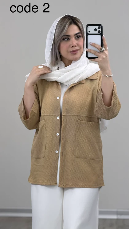 شومیز زنانه جکوار کیانا علیدسا